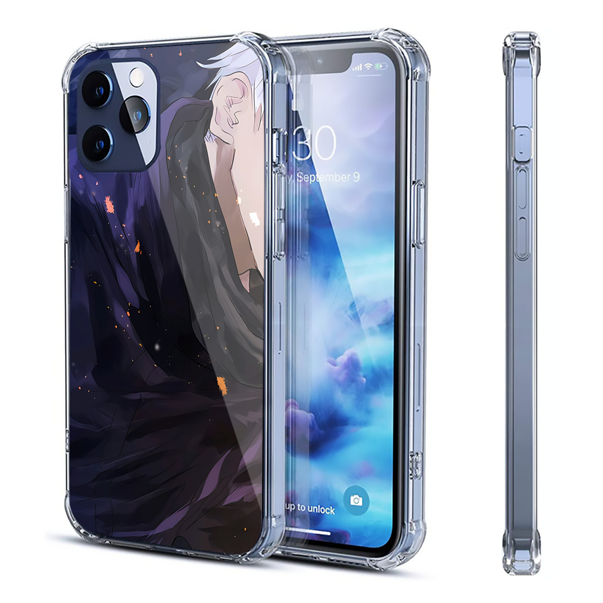 （画像用） SPY×FAMILY间谍家家酒 【iPhone 12シリーズ対応】透明スマホケース（クリアソフトケース）